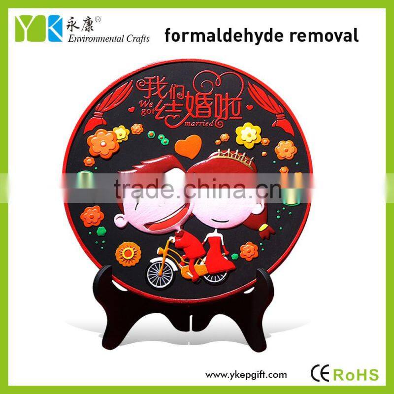 Wholesale custom 3D shape Wedding Gifts and Decoration traditional couple Europe religious figurine