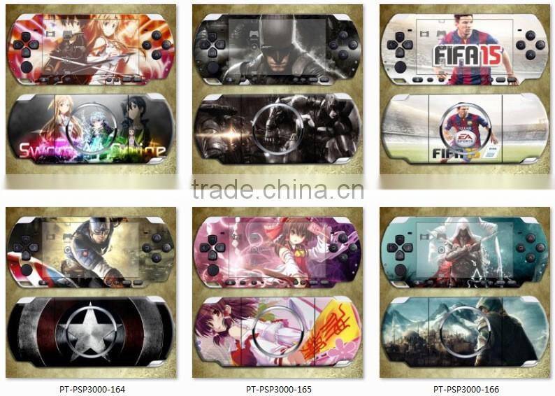 Sticker Design China Suppliers Decal Vinyl Skin Sticker For Sony PlayStation Portable For PSP 3000