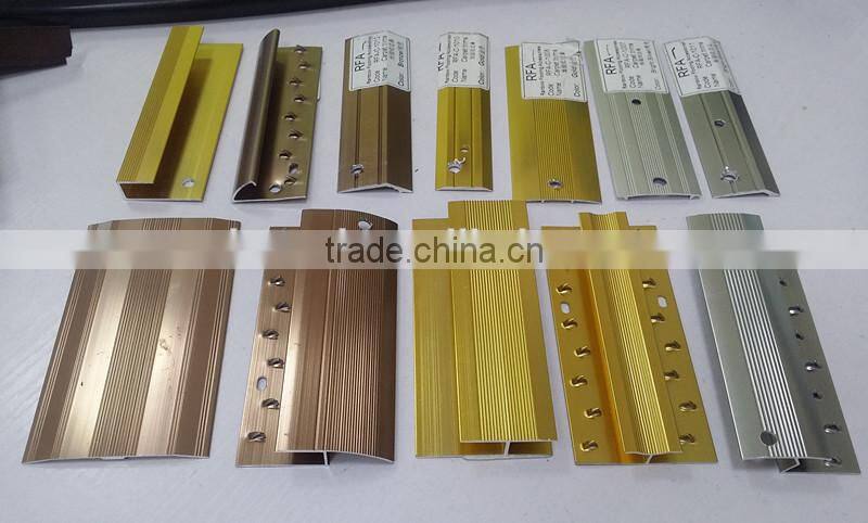 metal ceramic tile trim wood color l shape tile trim