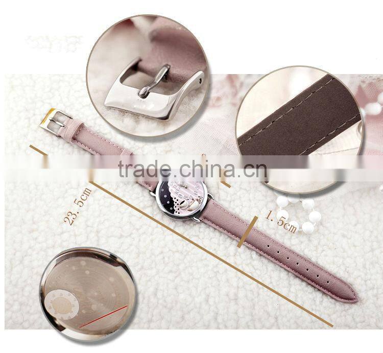 Korean mini watch with japanese movement