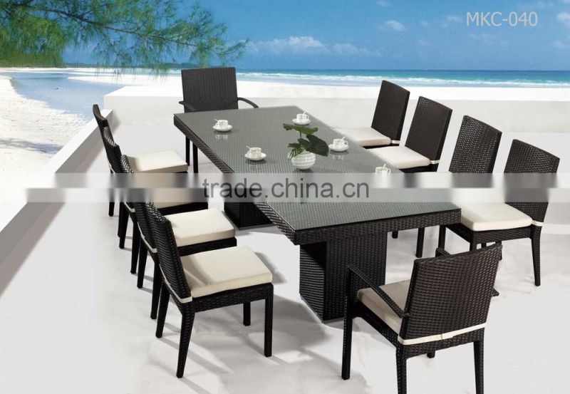 New Style Wicker dining room furniture - Rattan Outdoor Dining Set Furniture