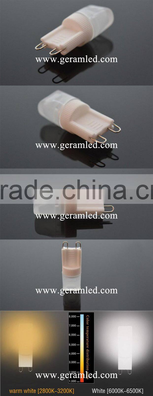 Top quality best price ceramic replacement 40w halogen g9 mini led