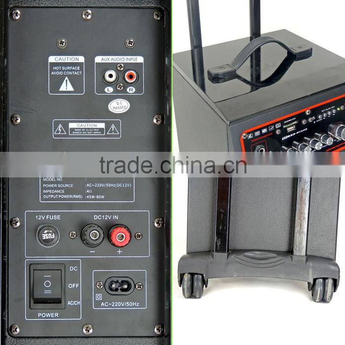 2016 Best selling loud portable battery powered speakers