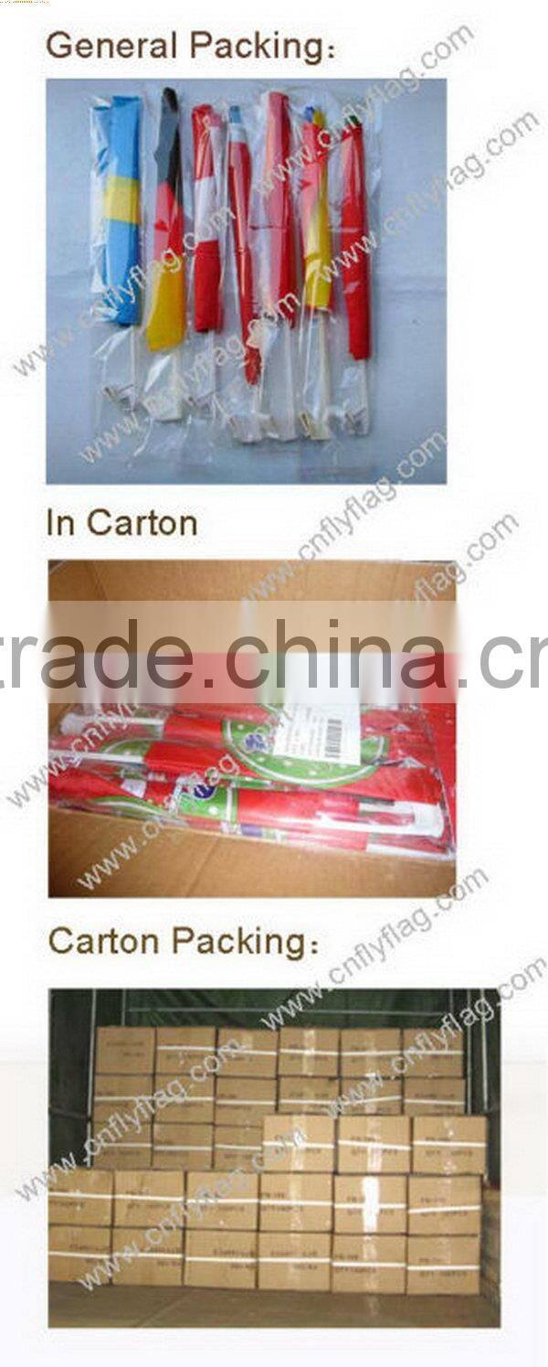 Top quality new style Ghana party car flag for sale