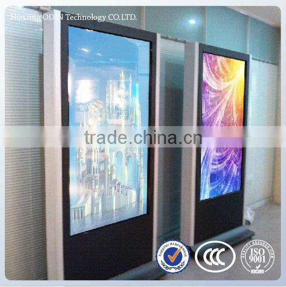 55 inch outdoor multimedia touch screen digital signage network wifi 3G android remote control