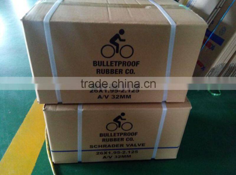 Butyl bicycle tube 24x1.75 FV 26x1.75 16x1.75 DURO high quality tube supplier