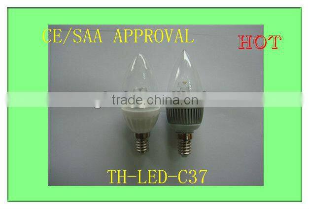 3w cree e14 led candle light