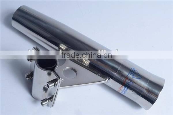 Stainless Steel Clamp On Fishing Horizontal Rod Holder