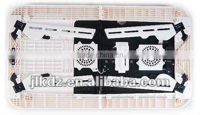 Latest high quality adjustable laptop cooling pad with mouse pad