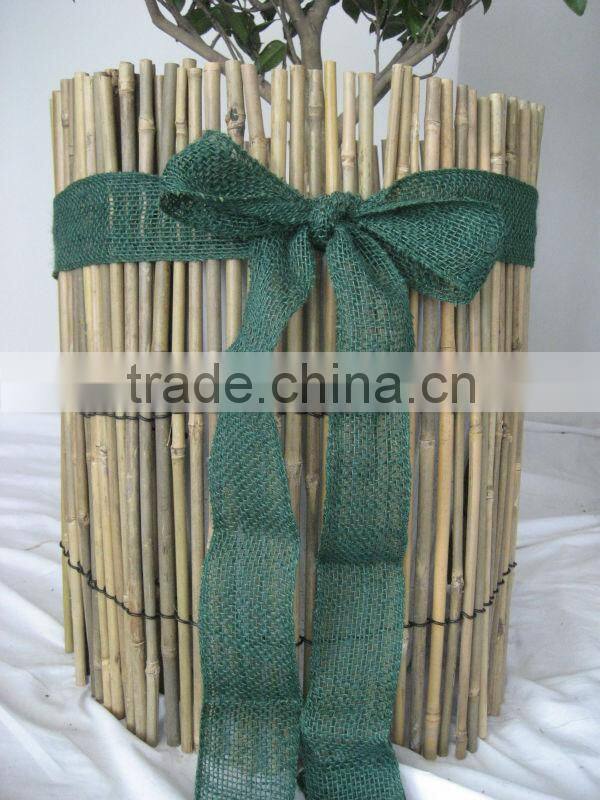 Hessian ribbon, jute ribbon for decoration/weeding