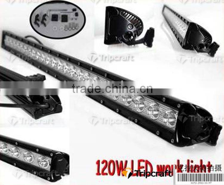 High quality 39 inch 120W LED LIGHT BAR 10-30V DC battery operated Led Light Bar mini bulldozer prices yutong bus trailer part