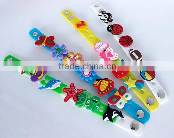 Vivid ladybug design PVC charms