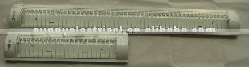 T8 fluorescent ceiling light fixture