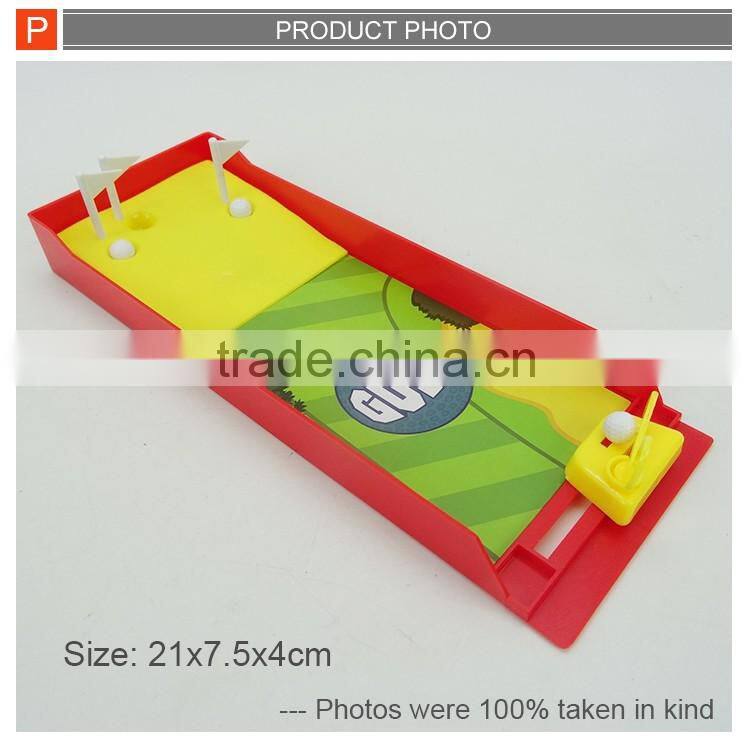 Intelligent mini board game indoor finger golf game toys for kids