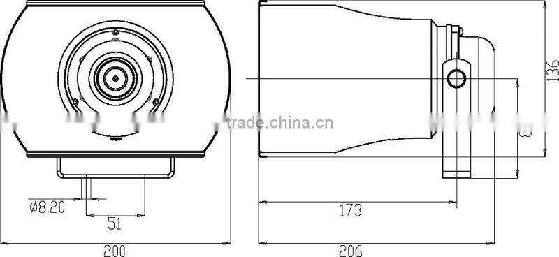SC-85K 15W/25W metal waterproof loudspeaker for pro audio sound speaker