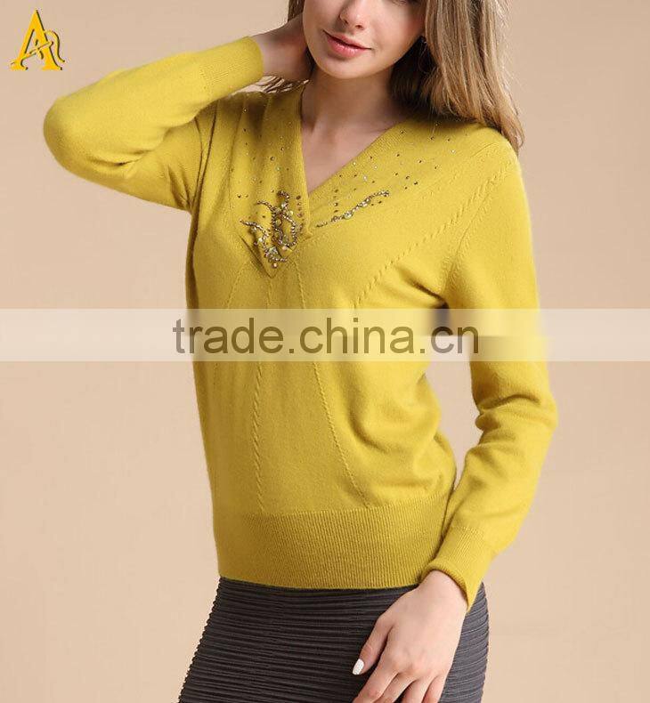 custom wool sweater design for girl