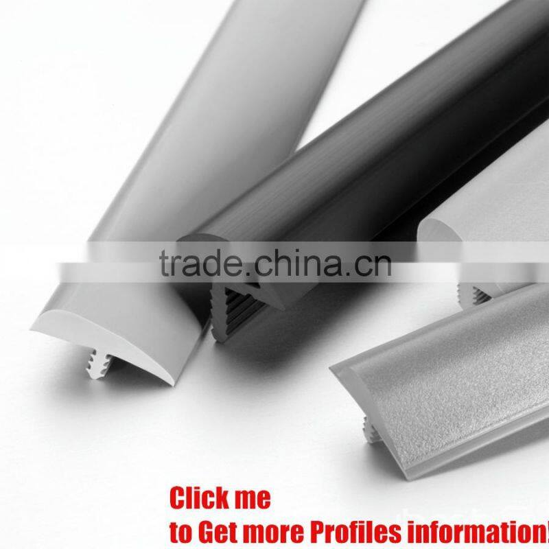 good quality T shape extrusion profile for bathroom fittings