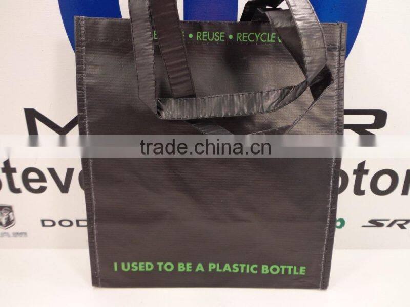 Lead-free Reduce Reuse Recycle RPET Tote Trade Show Bag