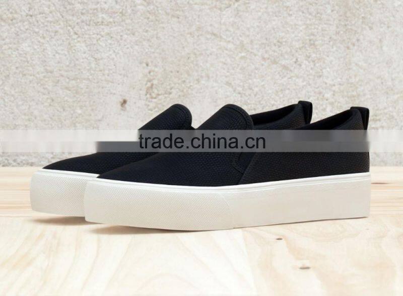 special pattern upper rubber sole platform shoes slip on women sneakers cheap casual canvas shoes women ladies 2016