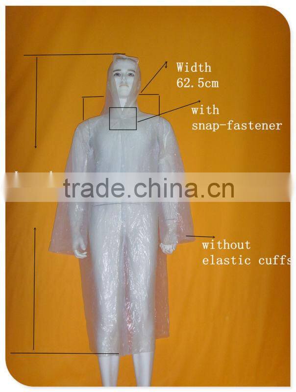 disposable cheap rain coat /raincoat/poncho