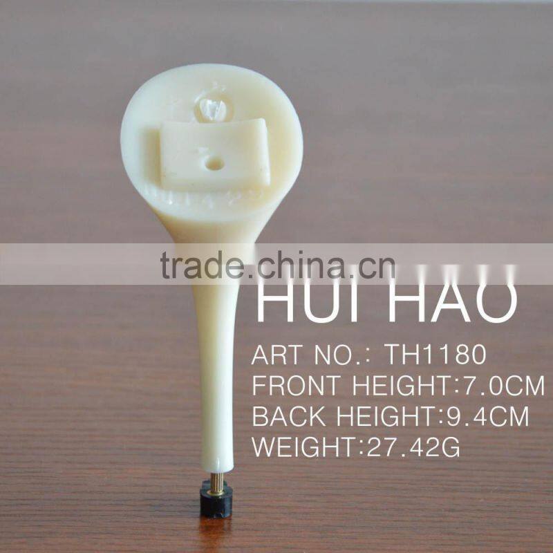 2016 fashion ABS lady shoe heel