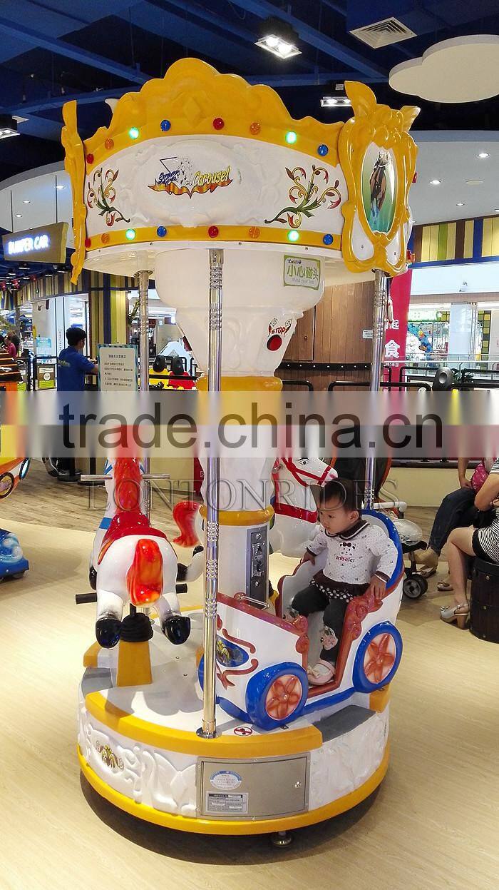 Mall Entertainment Equipment For Sale Children Merry Go Round Horse Kids Carousel Ride