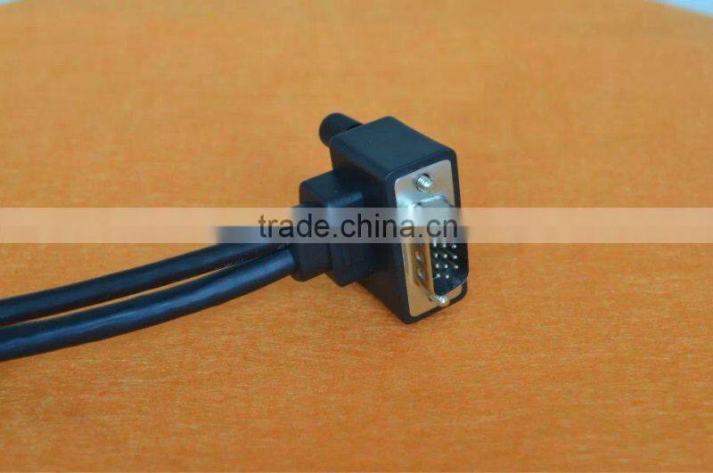 Straight to Right Angled VGA Cables