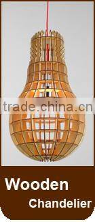 Nordic Light Bar restaurant study bedroom chandelier Wooden chandelier