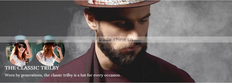 Fancy personalized blue zebra stripe printing birthday glitter caps costome mens funny women fedora party shiny sequins hats