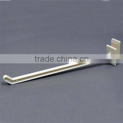 Small Commodity Display Promotion Plastic Hanging Hook Fit For Special Thick 2mm Paper Backboard