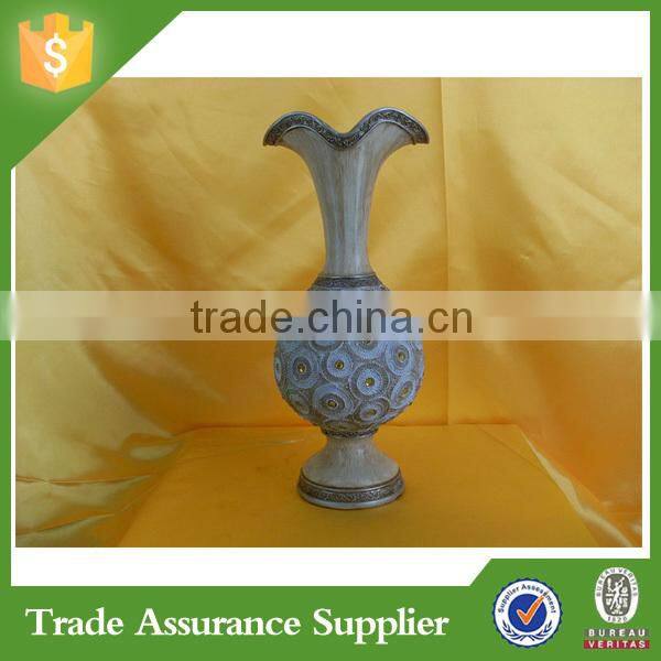 China supplier good quality home decoration antique brass flower vase