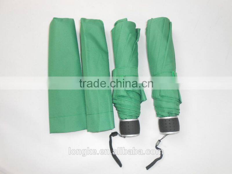 regular umbrella 3 folding hand open umbrella