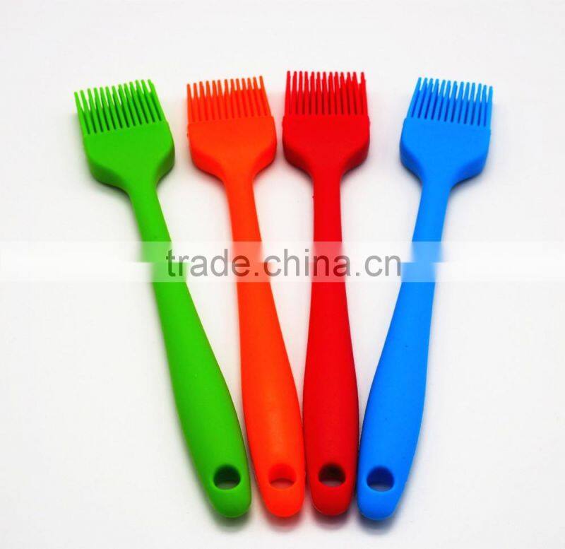 wholesale FDA food grade heat resistant non-stick high temperature silicone brush