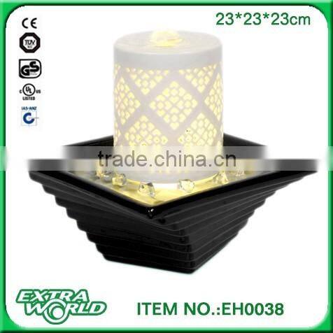 wholesale portable home furnishing desktop ceramic waterfall fountain