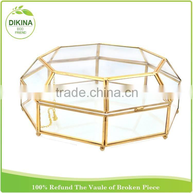 ^^^~~~ Wholesale handblown Geometric pot for home& wedding decor ^^^~~~ terraium glass plant lacquer vase