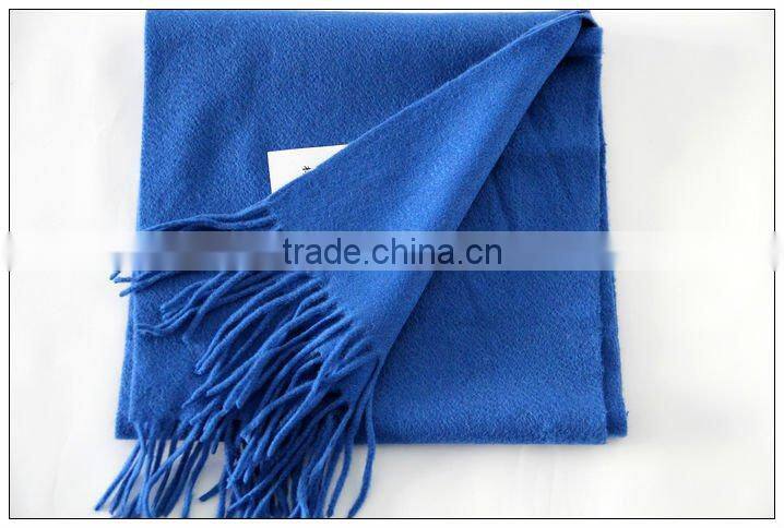 100% cashmere print scarf.