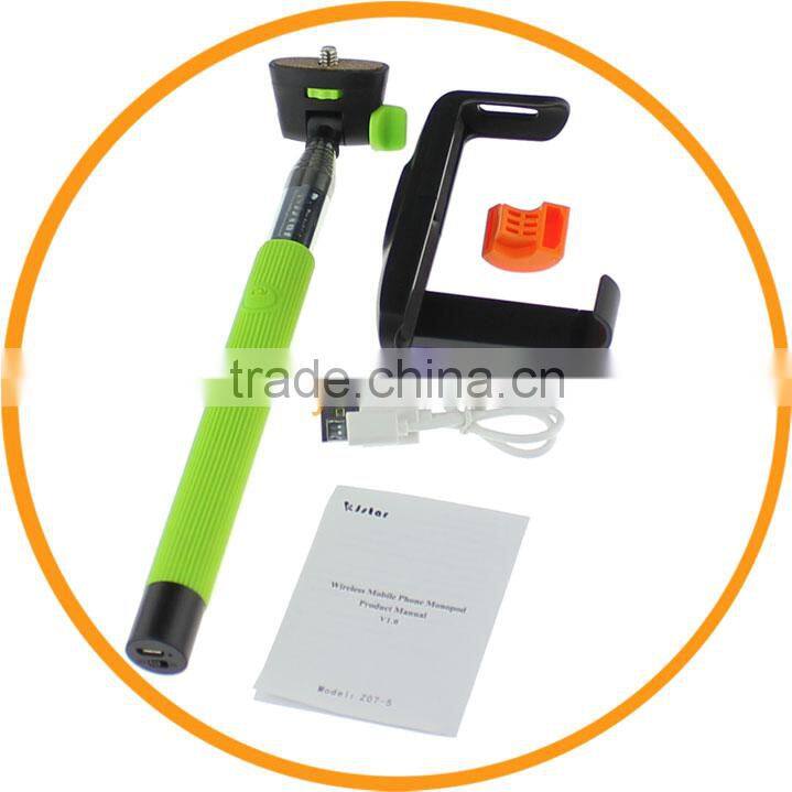 New Z07-5 Bluetooth Monopod supports IOS Androd from dailyetech
