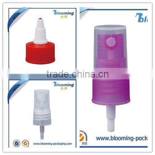 Non leakage caps with flip cap closure for bottle