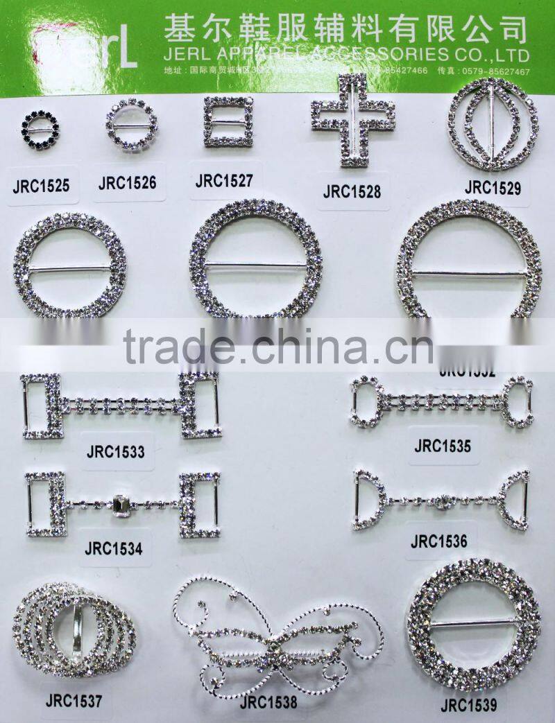 Fashion Crystal Dress Belt Buckle for Sales