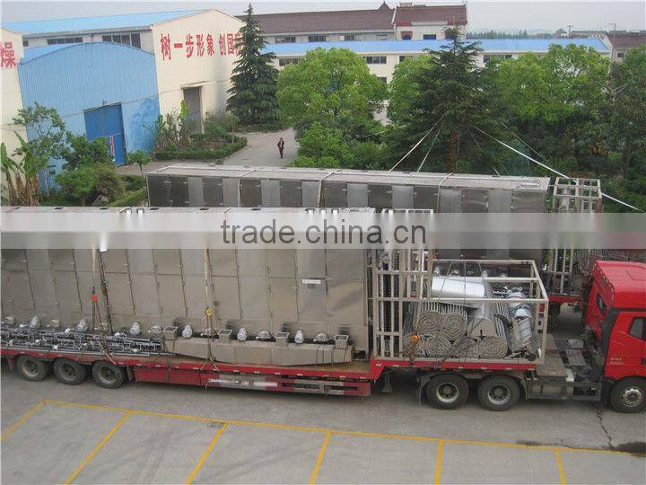 Seaweed Mesh belt drying machine