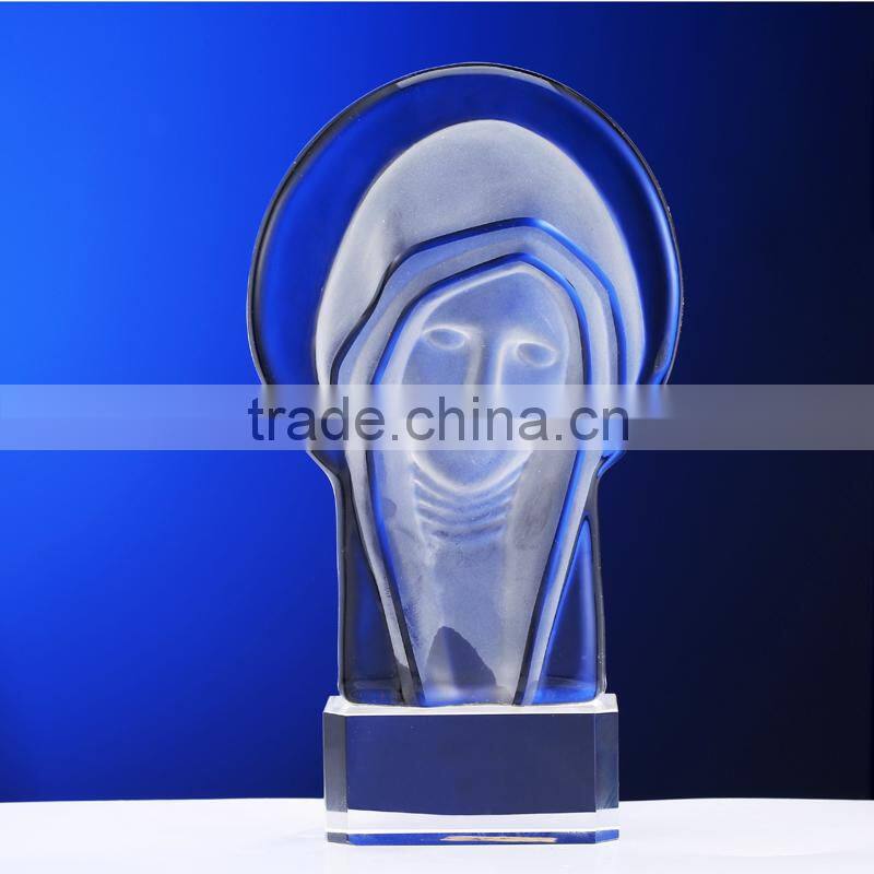 Glass angel supplier crystal christmas black angels