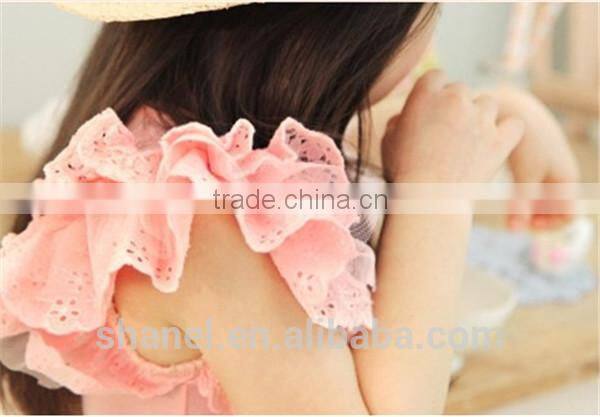 OEM childrens t shirts with flare sleeve cuff