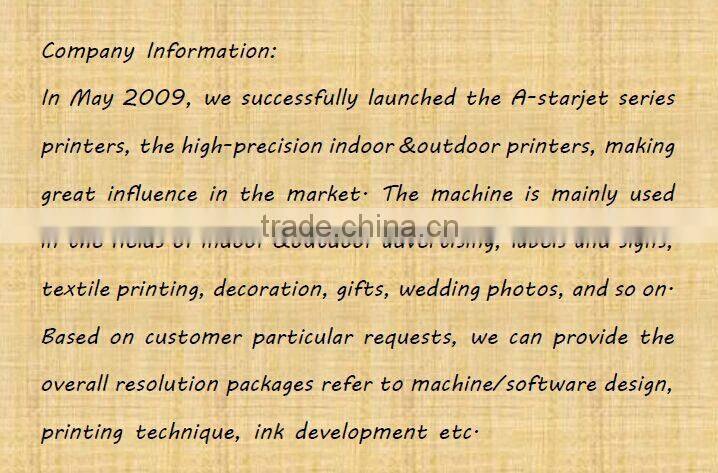 Large Format Printer, 1.8M A-Starjet Digital Textile Sublimation Printer, Eco-solvent/Water base 7703