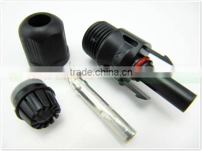 Solar panel electrical connector