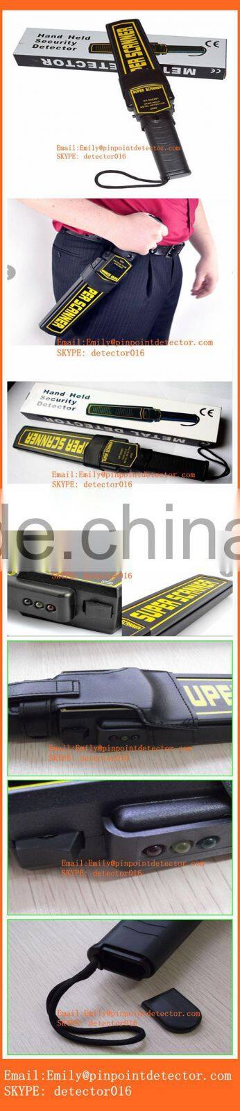super scanner hand held metal detector, high sensitivity super scanner metal detector