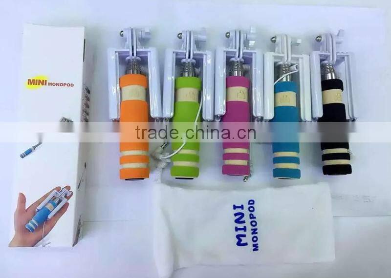 most popular folding aluminum alloy rod Selfie Stick ,Gift giving best choice