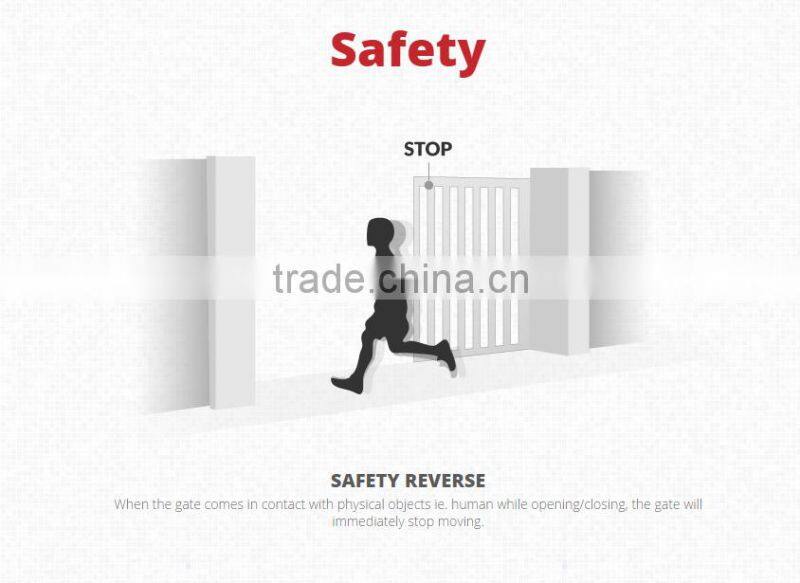 Electric Sliding Autogate System Designed With DC Automatic-based System, Saves Up To 90% Of Your Electricity Usage