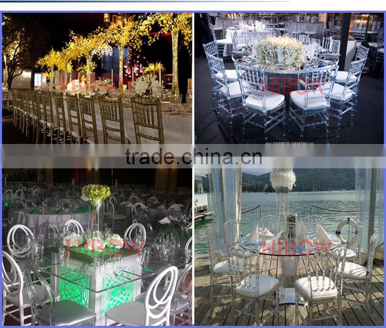 2015 hot seller polycarbonate white plastic ghost chair