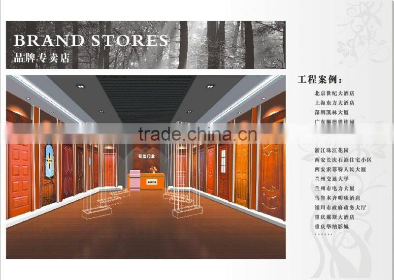 hot sale veneer laminated wood door design wood garage door panels sale