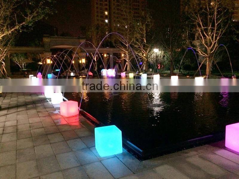 different size outdoor colorful Party Led Cube